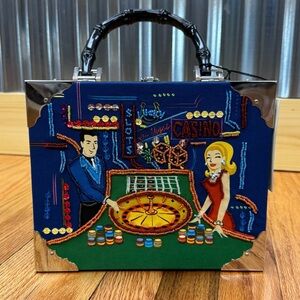Bueno Las Vegas Casino Themed Cigar Box Handbag